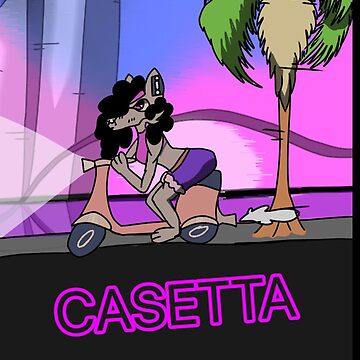 Artwork thumbnail, Vintage Casetta poster by TheScratchDesk