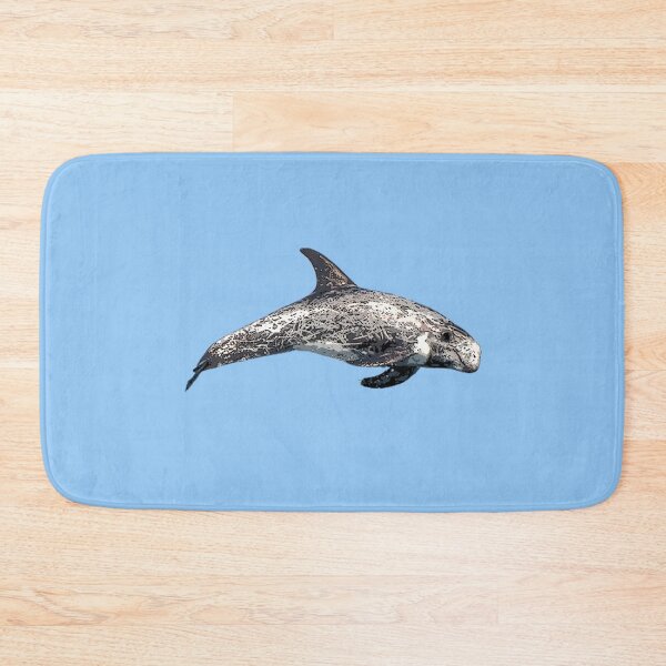 Item preview, A Risso's (Rissos) Dolphin Color Design Painting Print designed and sold by designsasstultd.