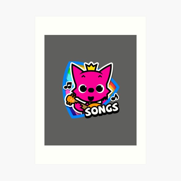 "Pinkfong Baby Shark" Art Print for Sale by cartoons003 | Redbubble