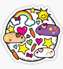 Pop Pigz - Guinea Pig wa Kawaii! Sticker