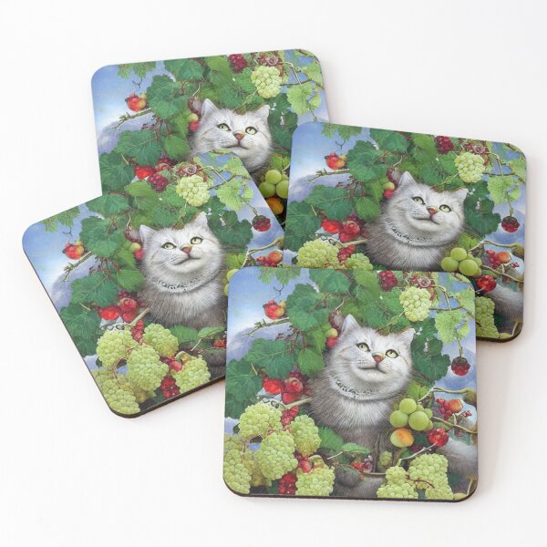 Item preview, The cat dreams of sweet ripe fruit designed and sold by Girih.