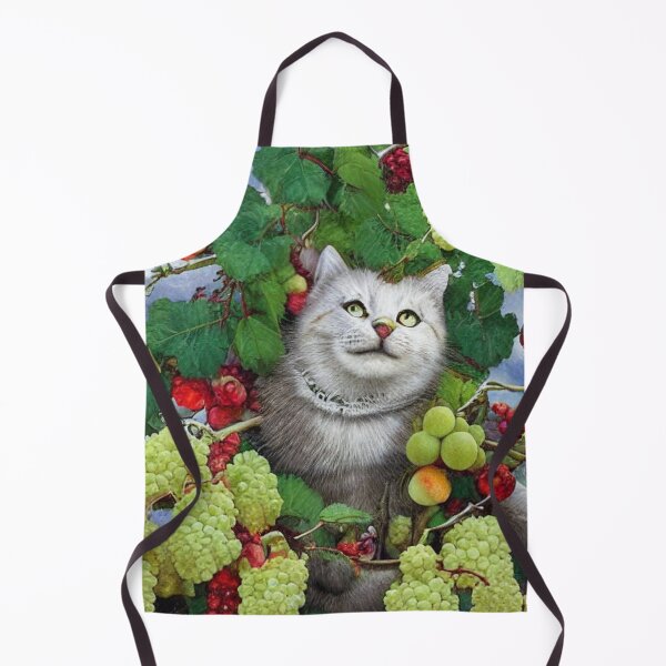 Item preview, The cat dreams of sweet ripe fruit designed and sold by Girih.