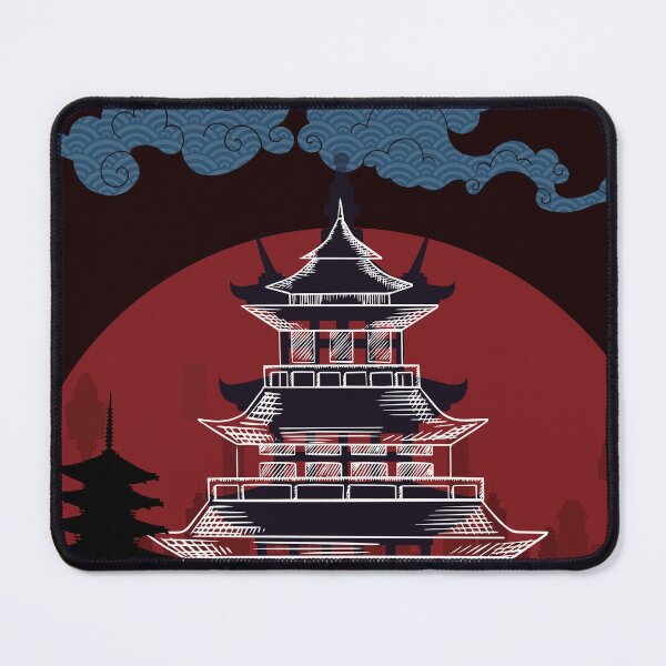 Item preview, Most historical Japanese palace beautiful illustrator art work   designed and sold by SAFALK.