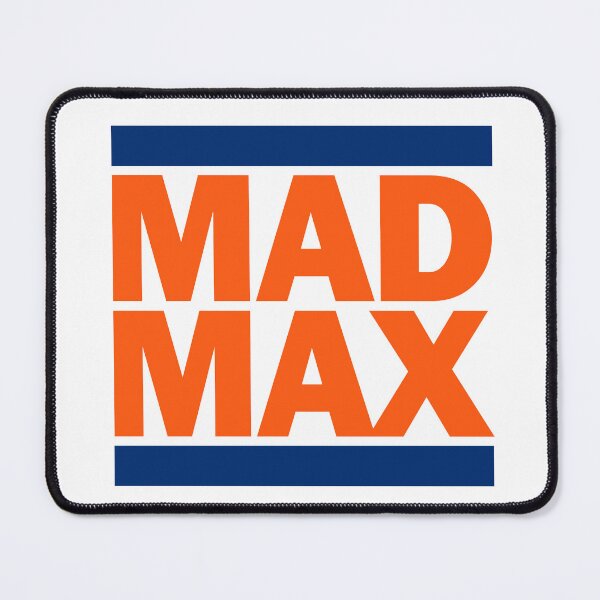 Item preview, MAD MAX DMC - Max Scherzer (Orange) designed and sold by NuffleDesigns.