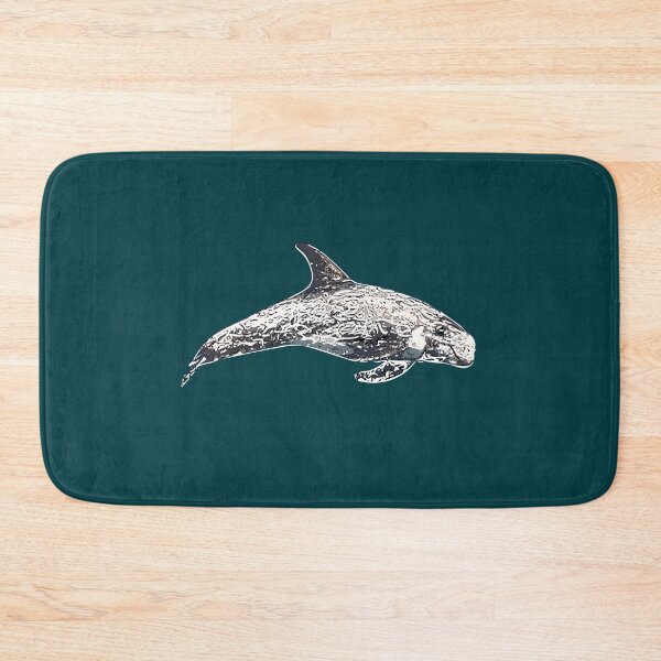 Item preview, A Risso's (Rissos) Dolphin White Alternate Design Painting Print designed and sold by designsasstultd.