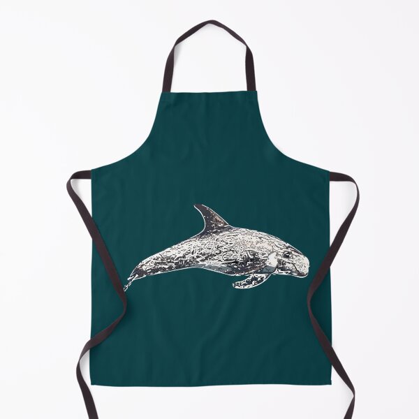 Item preview, A Risso's (Rissos) Dolphin White Alternate Design Painting Print designed and sold by designsasstultd.