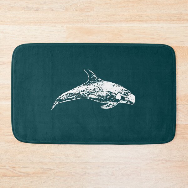 Item preview, A Risso's ( Rissos) Dolphin White Design Painting Print designed and sold by designsasstultd.