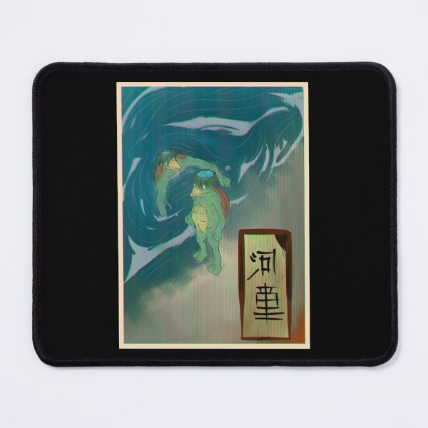 Item preview, Kappas in the style of Ukiyo-e   designed and sold by teesbyemily.