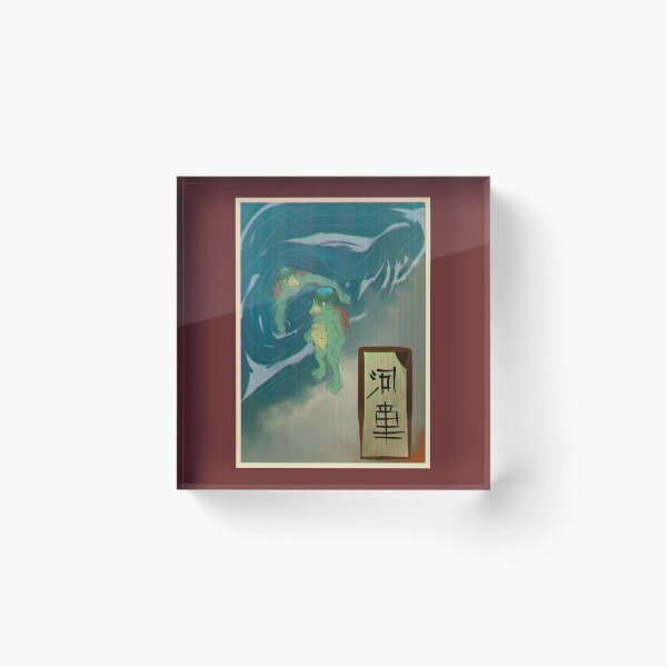 Item preview, Kappas in the style of Ukiyo-e   designed and sold by teesbyemily.