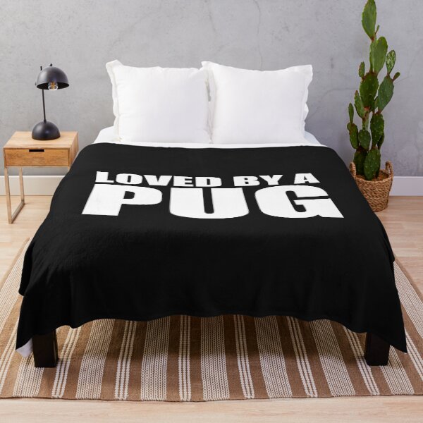 Item preview, Loved By A Pug I Love My Pug | Pug Mom | Pug Love designed and sold by Pugstuff.