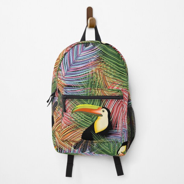 Item preview, Toucans on the Jungle Exotic Summer Pattern designed and sold by BluedarkArt.