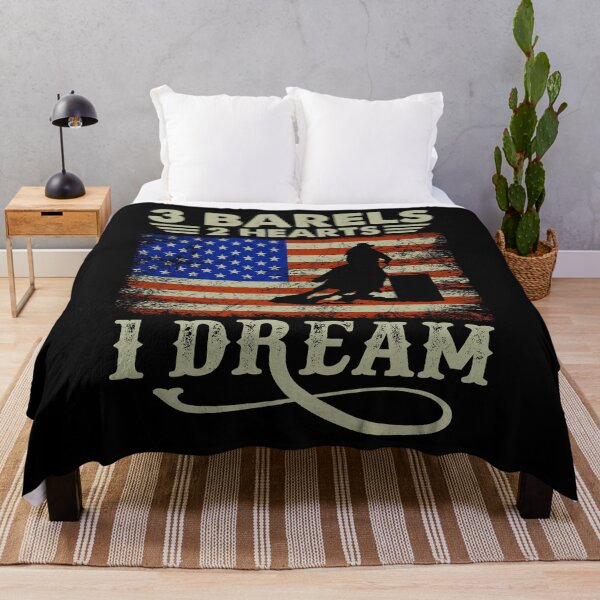 Item preview, 3 Barrels 2 Hearts 1 Dream racing horse saying funny designed and sold by elizabethdawnn.