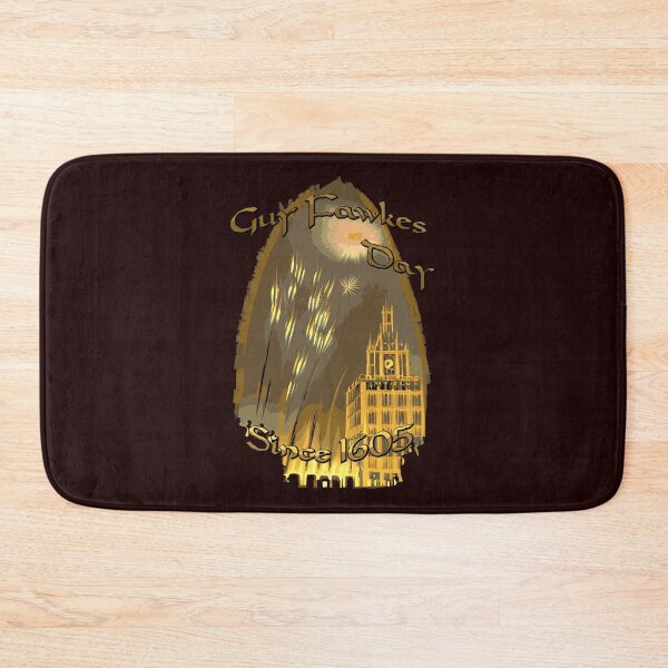 Item preview, Guy Fawkes Day Since 1605 fireworks bonfire (#11) designed and sold by SolidEarthArt.