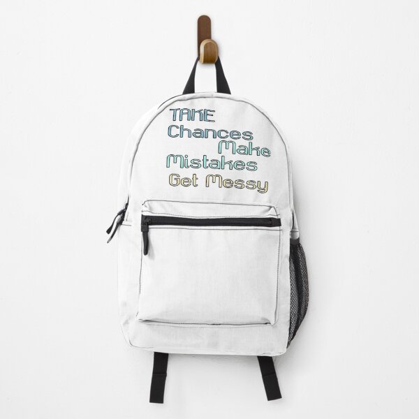Item preview, take chances make mistakes get messy motivation quotes designed and sold by Neylou-Art.