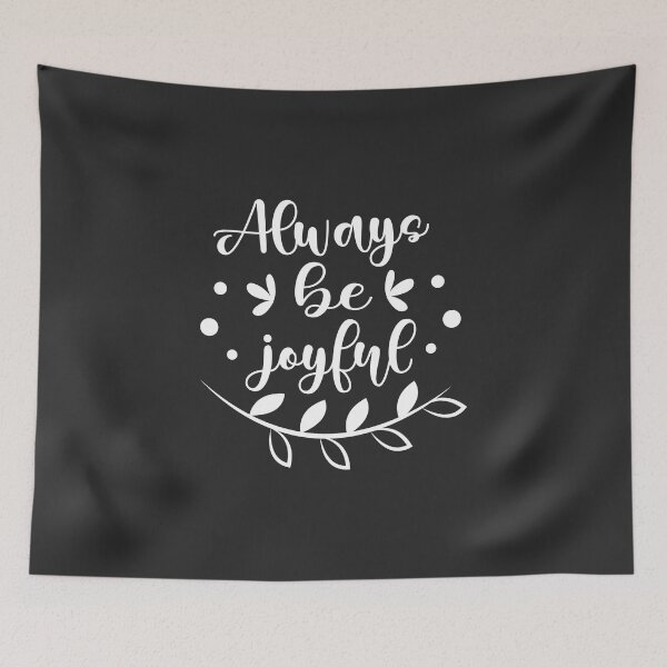 Item preview, Christian Design - Always be Joyful designed and sold by simplydesignart.