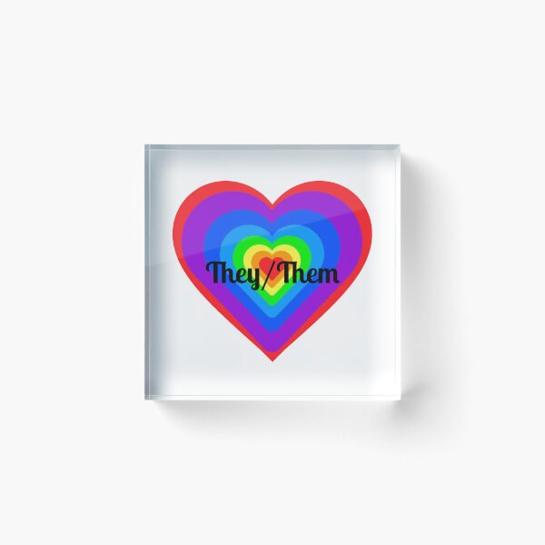 Item preview, They/Them Gender Identity  designed and sold by Jemma Roberts.