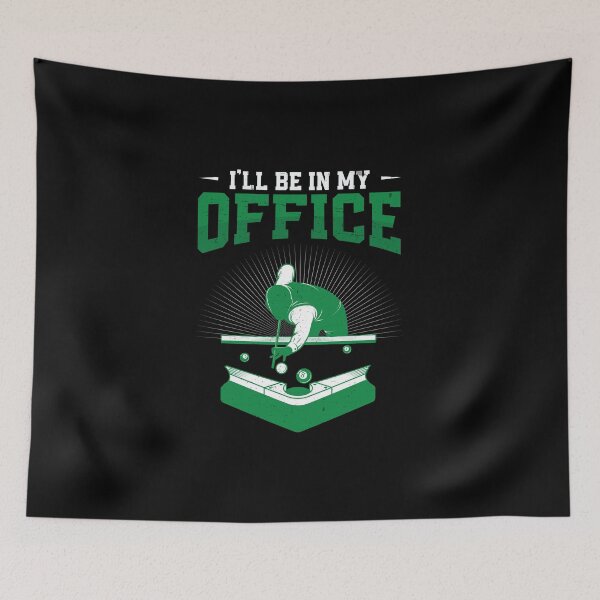 Item preview, I'll Be In My Office Funny Pool Playing For Snooker Game Fan designed and sold by StrongShirts.