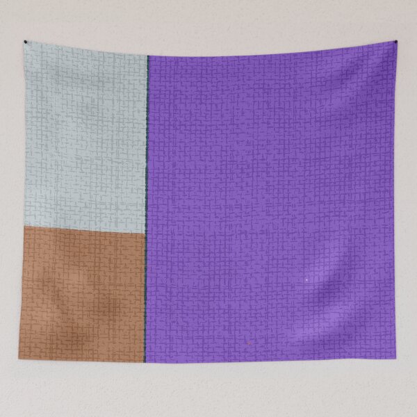 Item preview, Geometric Lines | Abstract Art Design | Purple, Silver and Brown designed and sold by Peaceful Lotus Home Design.