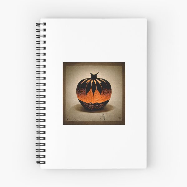 Item preview, Screenprint Pumpkin Japanese Design designed and sold by AndrewJStephens.