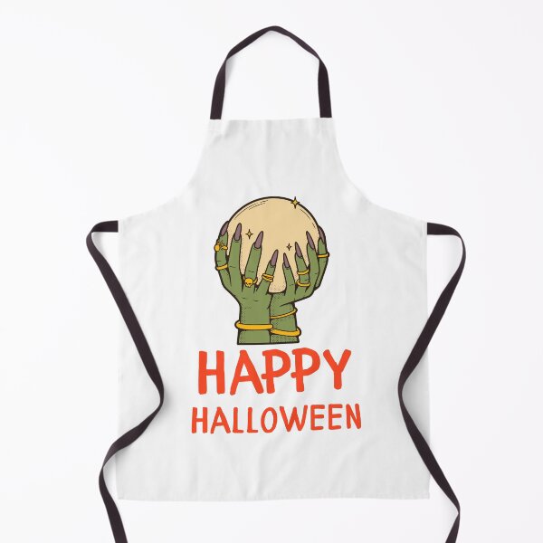 Item preview, Happy Halloween Occult Element Hand With Crystal Ball Design designed and sold by WBP Mart.