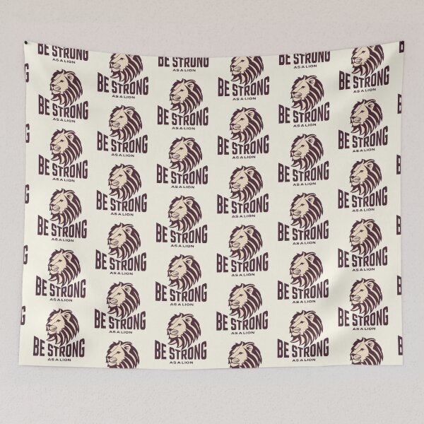 Item preview, Be Strong As A Lion designed and sold by Pearl67.