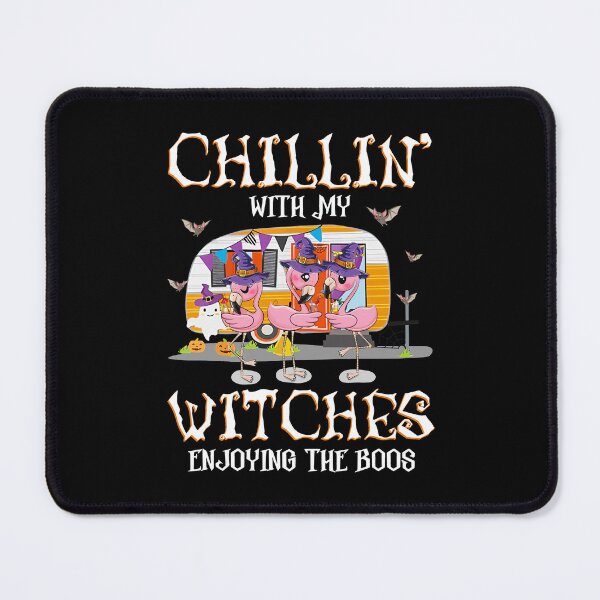 Item preview, Chillin' With My Witches Enjoying The Boos halloween party ghost funny cute designed and sold by elizabethdawnn.
