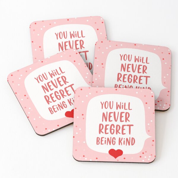 Item preview, You Will Never Regret Being Kind designed and sold by Vintage8.
