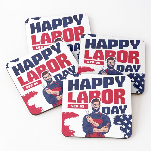 Item preview, happy labor day design designed and sold by ketkidesign.