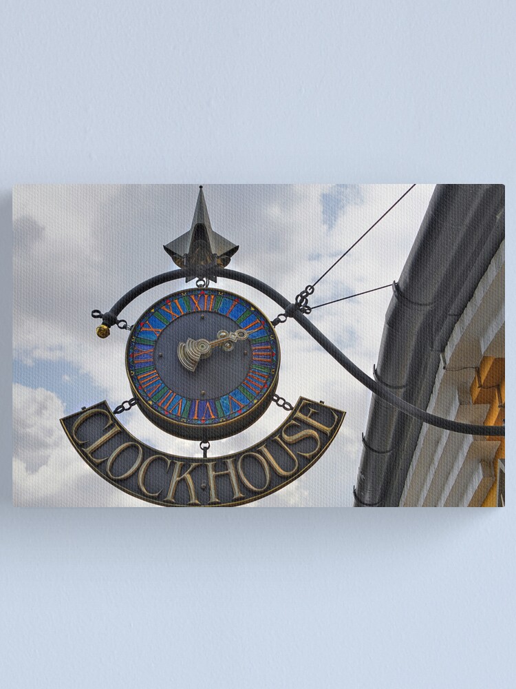 Alternate view of The Clock House Canvas Print