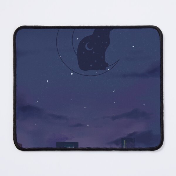 Item preview, Cat Landscape, lunar cat designed and sold by CRO-DESIGN.
