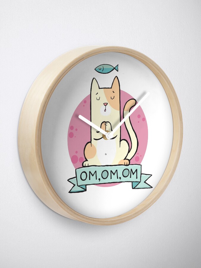 Alternate view of Cat OM Clock