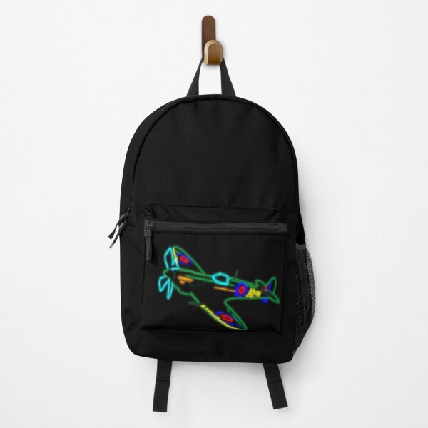 Item preview, World War II plane in neon designed and sold by stnago22.