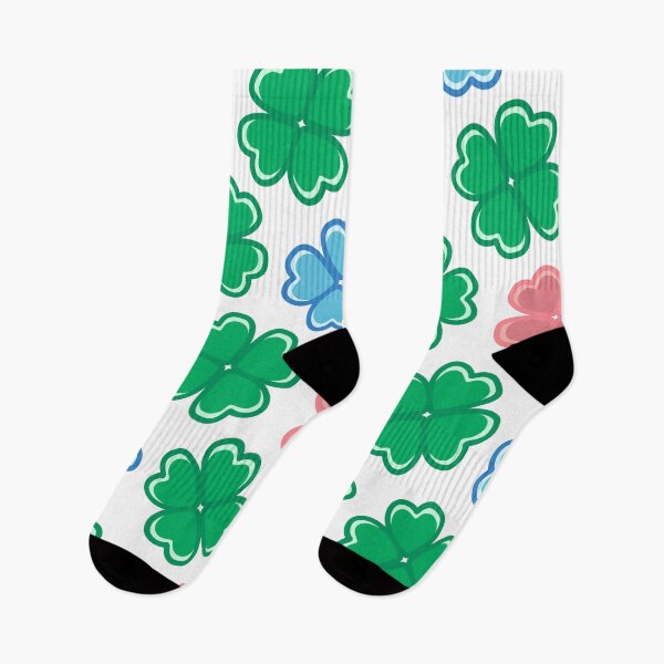 Item preview, Medium colorful clover pattern 3 designed and sold by LemonCreamyyyy.