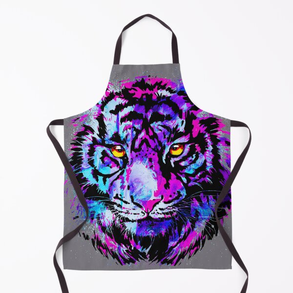 Item preview, Vintage Tiger - Retro Tiger Purple designed and sold by BigWildKiwi.
