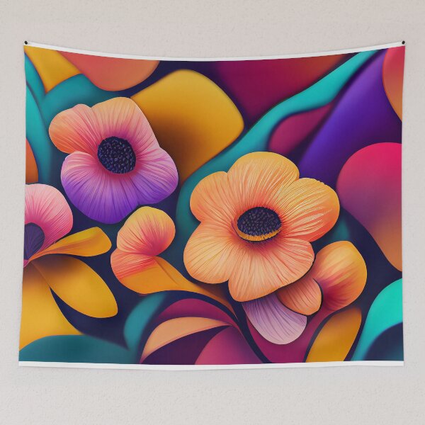 Item preview, Flower Art  - Created by AI designed and sold by Created-by-AI.