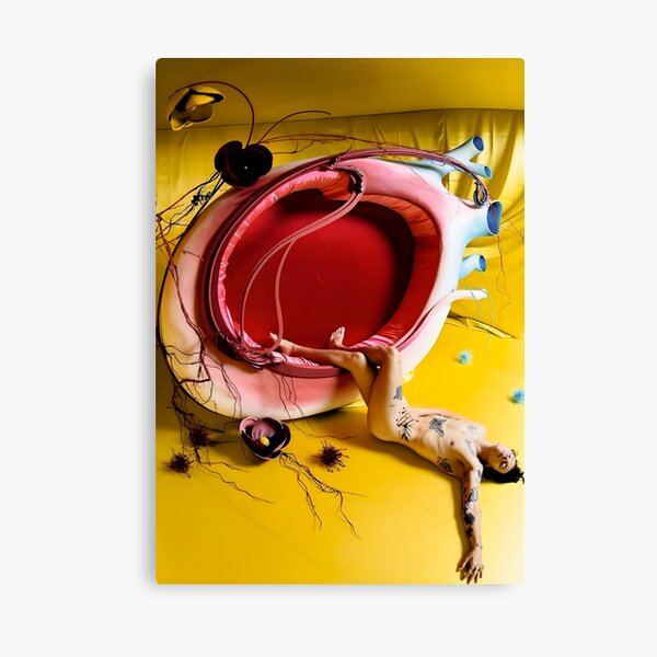 Fine Line Vinyl Album Poster Canvas Print