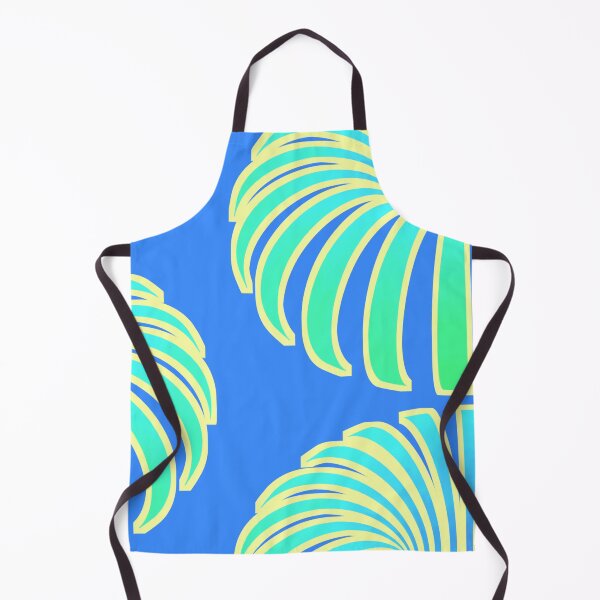 Item preview, Tropical optical illusion donut flower teal cyan yellow rainbow plant designed and sold by IMNIUM.