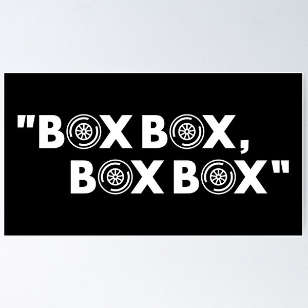 Item preview, Box Box Box Box White F1 Design designed and sold by David Speed Design.