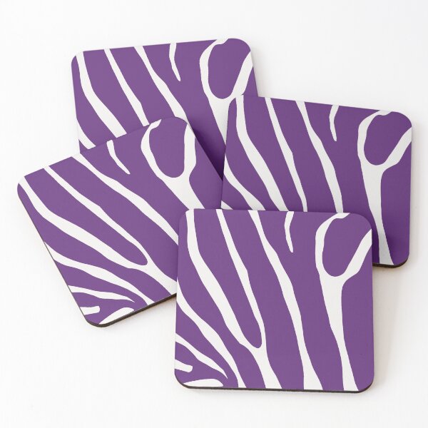 Artikelvorschau, Zebradruck (violett) entworfen und verkauft von DreamFruit11.
