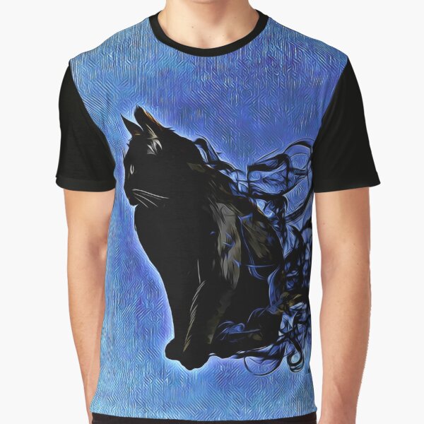 Cat Fine Art Fantasy Graphic T-Shirt