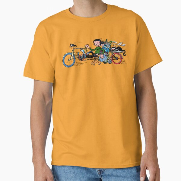 Item preview, Gaston Goof on Bike designed and sold by Masanori4you.