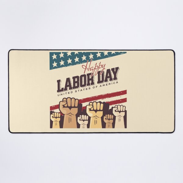 Item preview, happy labor day america design designed and sold by ketkidesign.
