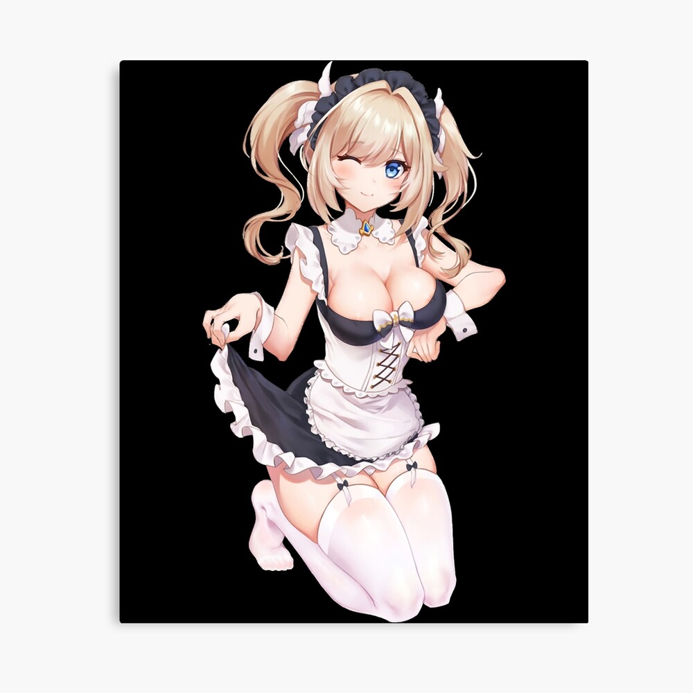 Barbara Maid Genshin Impact Anime Girl Waifu hot