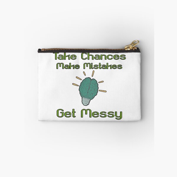 Item preview,  take chances make mistakes get messy motivation quotes designed and sold by Neylou-Art.
