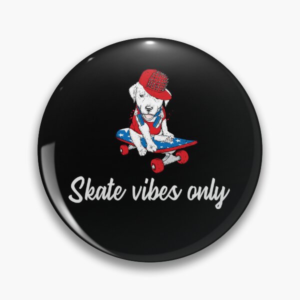 Item preview, Bulldog skateboard-Skate Vibes Only- Skate 4 designed and sold by JOY STORE 45.