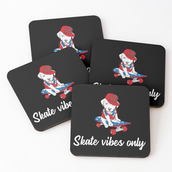 Item preview, Bulldog skateboard-Skate Vibes Only- Skate 4 designed and sold by JOY STORE 45.