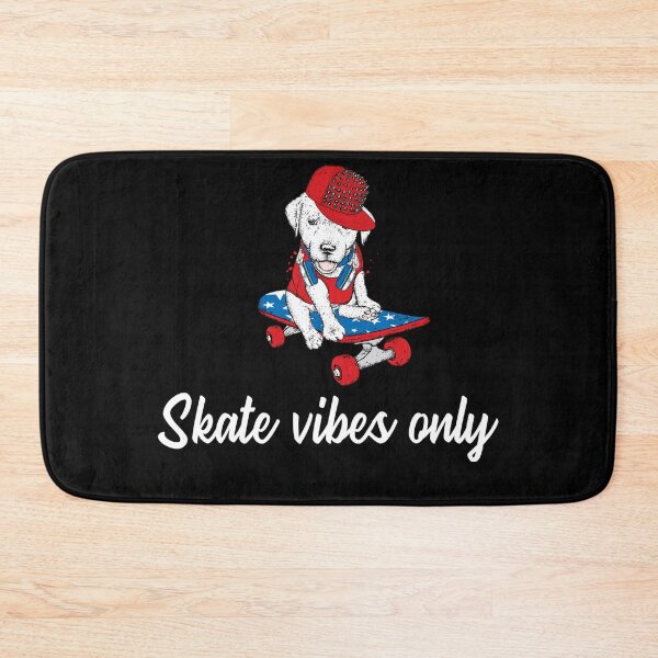 Item preview, Bulldog skateboard-Skate Vibes Only- Skate 4 designed and sold by JOY STORE 45.