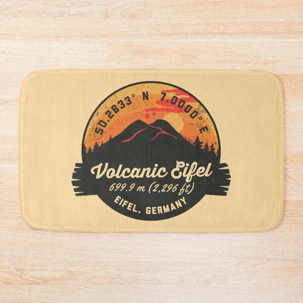 Item preview, Volcanic Eifel Germany Volcano Souvenirs Badge designed and sold by mountainfad.