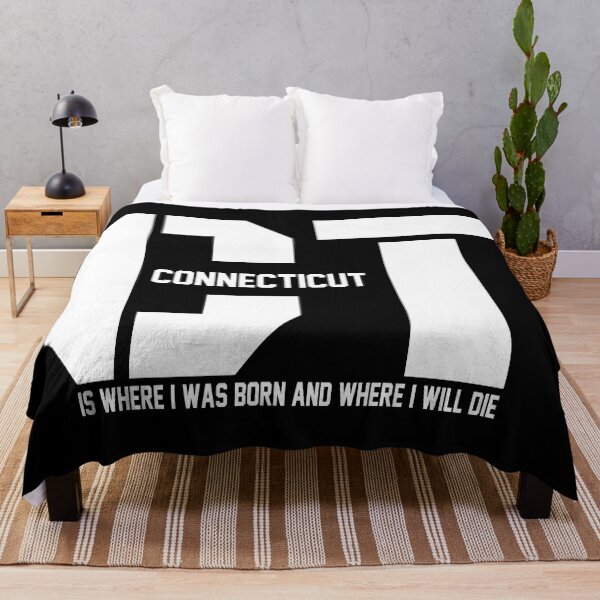 Item preview, Connecticut is where I was born and where I die designed and sold by HBWOLFARTS.