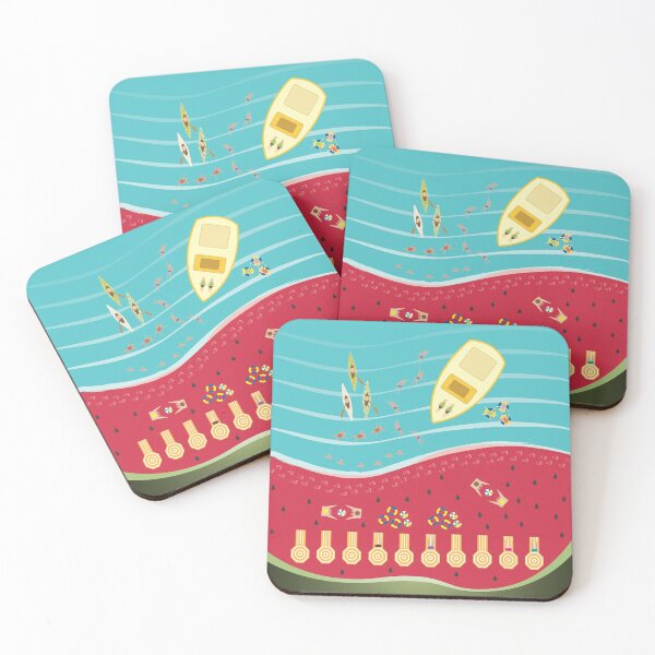 Item preview, Summer Fun at the Watermelon Beach designed and sold by QueenieLamb.